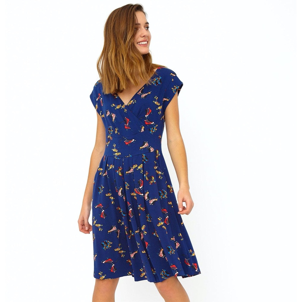 Emily and Fin Aria Retro 50's Get Your Skates on Dress - XS